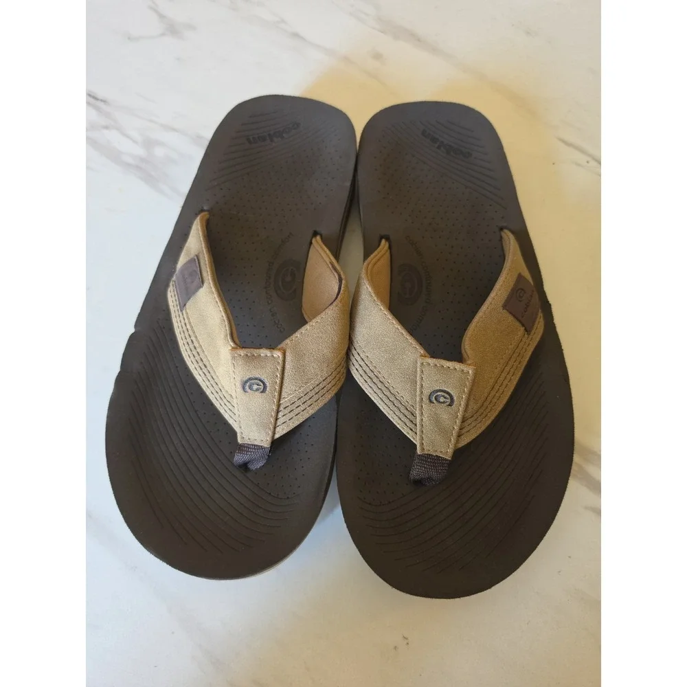Cobian Brown Flip Flop Sandals Size 6 US